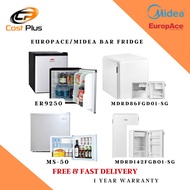 47L/50L/85L/96L BAR FRIDGE - 1 YEAR (MIDEA/EUROPACE) WARRANTY