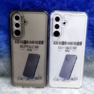 SoftCase Bening Clear Black Samsung A16/A26/A36/A56 5G Casing TPU original Space good flexible
