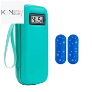 Insulin Cooler Travel Case with Temperature Display Waterproof Insulin Pen Cooler Bag Organizer Bag 