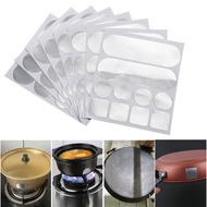 5/10sheets Aluminum Foil Cauldron Patch High Temperature and Fire-resistant Cauldron Pot Hole Repair