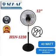 Sekai HSN-1238PO 12 inch Iron stand fan HsN1238PO 1238 PO