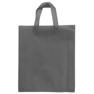 CETAK SABLON LOGO / CETAK NAMA GOODIE BAG - 1 Pack isi 50 pcs Tas Kain Spunbond Model Handle Lipat S