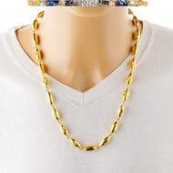 916 916gold solid olive necklace male in stock