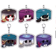 “New keychain Honkai: Star Rail, anime figure game characters Kafka, Dan Heng, Herta, Serval, March 