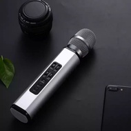 Multifunctional Wireless Bluetooth Karaoke Microphone with Double Speakers Portable Intelligent Microphone Mobile
