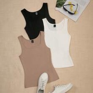 3pcs Solid Tank Top