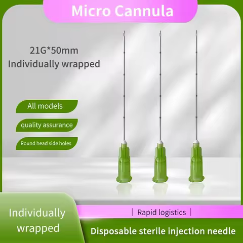 30pcs Korean sterile disposable fine blunt needle cannula 14G 90MM 18G 100MM 25g 50mm 38mm blunt nee