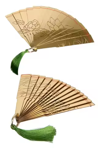 28.5cm Douma Cosplay Folding Fan Costume Accessories Prop Outfits Adult Men Women Halloween Carnival