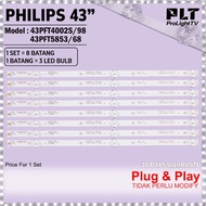 PHILIPS 43“ inch 43PFT4002S/98 / 43PFT5853/68 LED TV BACKLIGHT / LAMPU TV  43PFT4002 43PFT5853