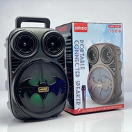 Speaker Bluetooth Karaoke Kimiso 3391 6.5 INC Fee Microfon (Batman) // AB ACC