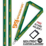 [ Ready Stock ] DESIGN SPEEDMART99 + FREE ID Card Holder| PREMIUM QUALITY Lanyard SpeedMart 99