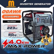M.Machinery OGAWA PRO Series Inverter Generator DZ5400iPRO 4000W Heavy Duty | Mesin Penjana Inverter