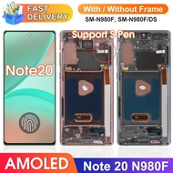 6.7" Screen for Samsung Galaxy Note20 N980F N980F/DS Lcd Display Digital Touch Screen for Samsung Ga