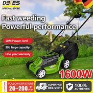 DEKES Electric lawn mower , 1600W Mower, hand push electric mower, multifunctional rechargeable household mower,  industrial lawn mower