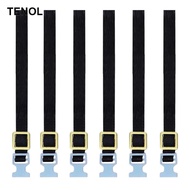 [TENOL] 6Pcs Luggage Rope Roof Rack Tie Down Strap 1/10 Professional Repair Portable Sturdy for RC C