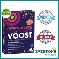 [Local Delivery] VOOST Performance Vitamin B+ Apple + Berry Effervescent Vitamin (Vegan-friendly) 20