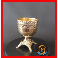 ANTIQUE BRASS BIJA PLACE BIJA CONTAINER/ ANTIQUE BRASS CAWAN/