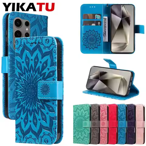 Wallet Leather Case For Samsung Galaxy J6 J5 J4 Prime J610F J415 S10E S10 Lite S9 S8 Plus S7 Edge No