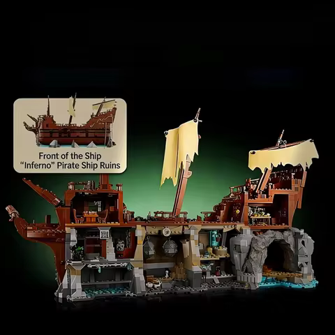 2026 New In Stock Building Block Set Goonie Model 2912PCS MOC-21363 Expert Architecture Ideas Bricks