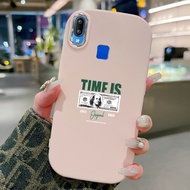 Casing hp For VIVO Y91 Y91i Y93 Y95 Case Case Money and Cube Pattern HP Case Round Fat Cesing Silico