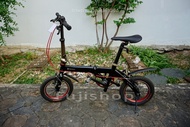 จักรยานพับได้ญี่ปุ่น - ล้อ 14 นิ้ว - ดุมล้อแบริ่ง - Single Speed - อลูมิเนียม - Renault Ultra Light7