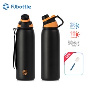FJbottle Water Bottle 600ml/800ml/1000ml/1500ml Tumbler 304 Insulated Stainless Steel Thermos Bottle