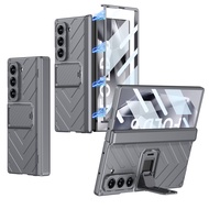 Samsung Galaxy Z Fold 6 5G CaseMagnetic Hinge ProtectiveBuilt-in Screen Protector & Kickstand Shockp