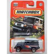 Matchbox Toyota Land Cruiser FJ40 grey Matchbox Land Cruiser FJ40 grey Matchbox TLC FJ40 Matchbox Ha