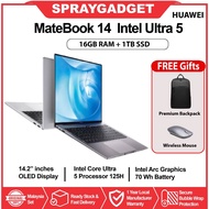 [NEW] HUAWEI Matebook 14 Intel Ultra 5 (16GB RAM + 1TB SSD) 14.2" OLED Display l  Intel Core Ultra 5