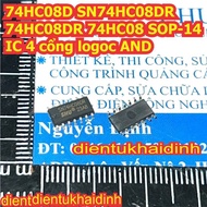 10pcs 74HC08 74HC08D SN74HC08DR 74HC08DR SOP-14 IC 4 ports logoc AND kde5251