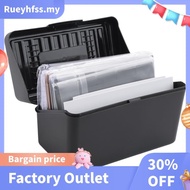 Excellent Index Card Holder Set 3x5Inch - Heavy Duty Index Card Recipe Box with Dividers Ruled Cards