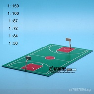 New miniature basketball court model for indoor and outdoor scenes in residential areas/CBA Plastic 