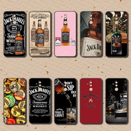 Soft black phone case for Huawei Nova 2 Lite 2i 3 3i 4E 5i 5T 7 SE 8i Aesthetics of Wine Bottles case