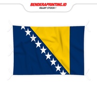 Bosnia And Herzegovina Printing Flag
