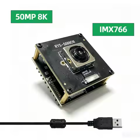 50MP IMX766 usb HD camera module Autofocus Wide angle NO distortion for Windows Linux Android Mac OS