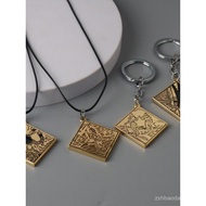 Game Elden Ring Keychain The Legendary Meaning of the Stargazing Girl Swordsman Two-Finger Broken St