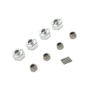 MN Model 1/12 MN168 Metal 12mm Adapter Lock Nut For Remote Control Car Upgrade Accessories