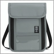 กระเป๋าคล้องคอ ป้องกันการโจรกรรม rfid น้ำหนักเบา กระเป๋าแขวน แฟชั่น กันน้ำ ต่อต้านรังสี ดูดี ธุรกิจ