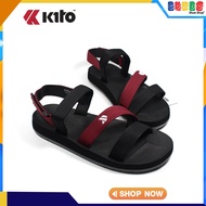 รองเท้ารัดส้นผู้ชาย Kito รุ่น AC3 รองเท้าแฟชั่นผู้ชาย รองเท้าแบบสวมสายเทปแปะ สามารถปรับสายได้ น้ำหนักเบา สวมใส่สบาย แท้100%