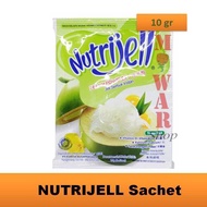 Nutrijell Agar - Agar Jelly Flavor Young Coconut Shaved Nutrijell Assorted Flavors 10Gr ForR