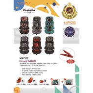 💕KOMOMO Safety Booster Seat Group I, II & III suitable for 9-36kgs (approx. 9months - 12yrs old)