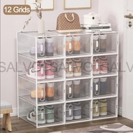 Ecoo MALL กล่องใส่รองเท้าเก็บ เปิดฝาด้านหน้า ตู้เก็บรองเท้า ใช้เก็บของได้หลากหลาย