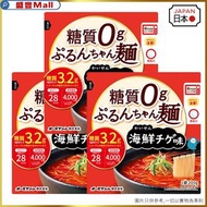 Omikenshi - 日本Purunchan零糖質低卡蒟蒻麵 x 3包 (韓式辛辣海鮮味)