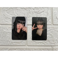 LE SSERAFIM Eunchae Chaewon Unforgiven Ktown4u Fansign Photocard PC