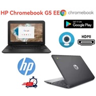 HP Chromebook G5 EE Laptop || Intel Celeron || 4GB RAM SSD 16GB || Chrome OS || Student Laptop
