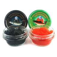 Russia Imported Synthetic Black Caviar Canned Sushi Cuisine Caviar Granular Caviar 25.9.8