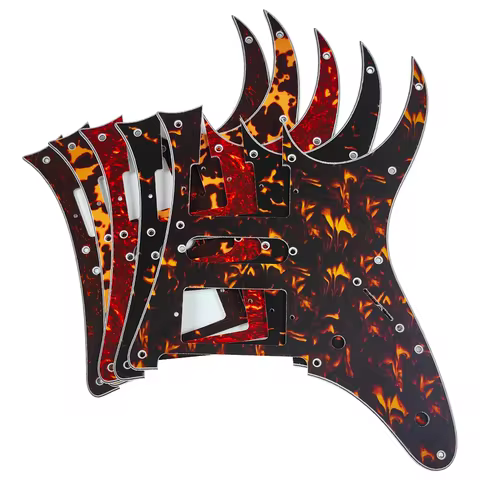 Feiman Custom Electric Guitar Parts - For MIJ Ibanez RG 3550 MZ Guitar Pickguard HSH Humbucker Picku