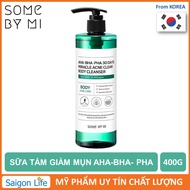 Sữa Tắm Làm Giảm Mụn Cơ Thể Some By Mi AHA-BHA-PHA 30 Days Miracle Acne Body Cleanser 400g