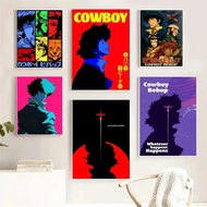 cowboy bepop Painting Calligraphy pictures Room Home bedroom interior wall decoration painting Canva