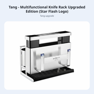 304 Stainless Steel Kitchen Organizer Multifunctional Wall-Mounted Rack for Knives Cutting Boards Ut
